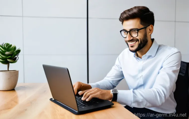 독일어 스피킹 연습 사이트 - **Prompt 1: Overcoming the Fear of Speaking with a Language Partner**
"A young man in his mid-tw...